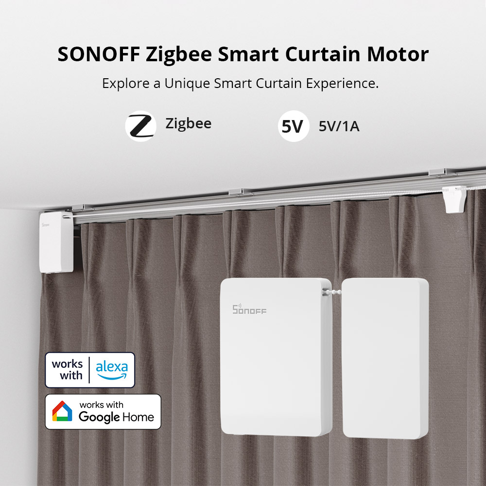 Zigbee Smart Curtain Motor