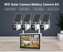 Vesafe Solar Battery 8CH IP Camera