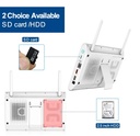 Vesafe Solar Battery 8CH IP Camera