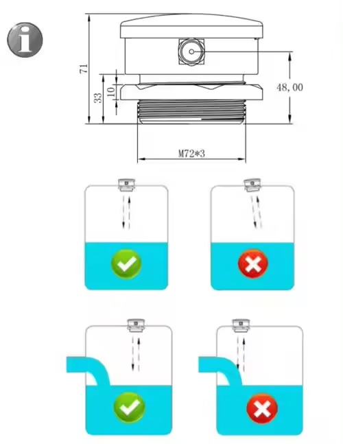 TLC2206 Water Tank Monitor Level Sensor