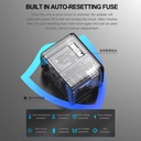International travel adapter with PD 35W 