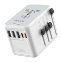 International travel adapter with PD 35W 