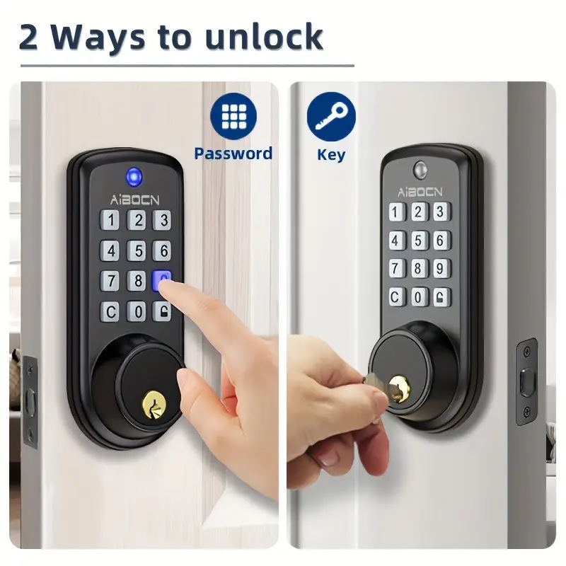 AiBOCN Keyless Code Door Luck