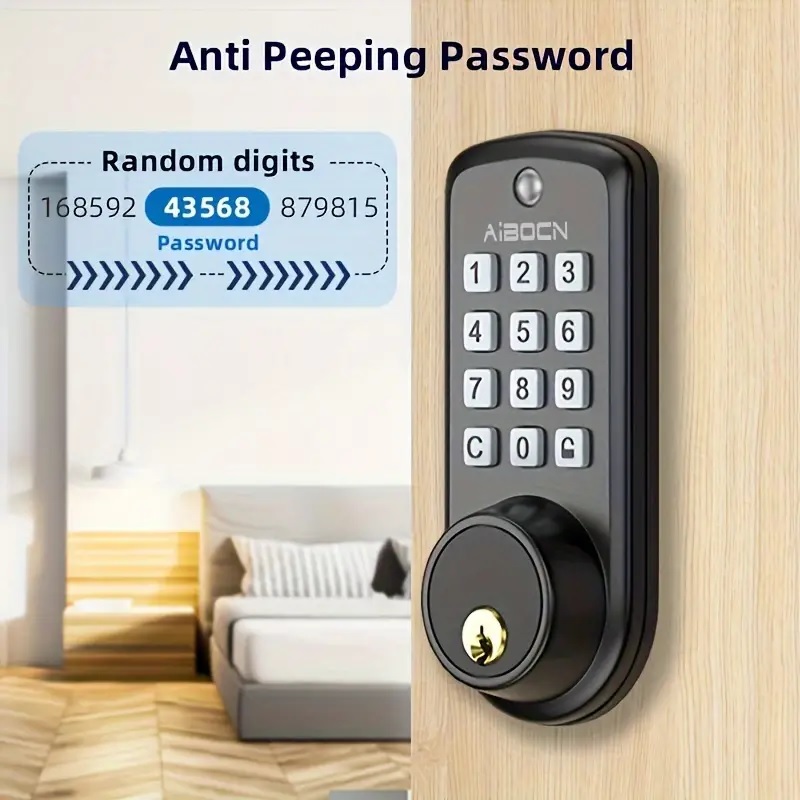 AiBOCN Keyless Code Door Luck