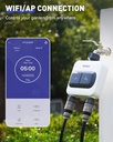 Wifi Smart Watering Timer Two Way Out Garden Automatic Irrigation System Drip Sprinkler Controller Valve