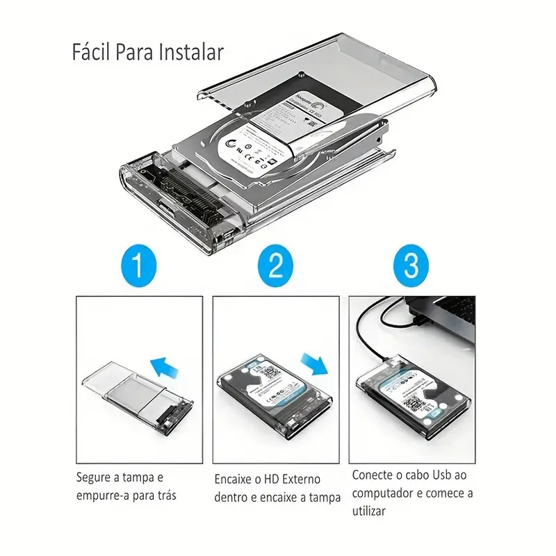 MAXBASE 6.35cm SATA SSD/HDD Case