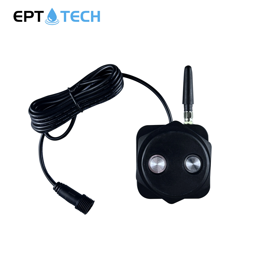 RF433 with WiFi Contactless Remote Alarm Ultrasonic Liquid Level Water Tank Monitor