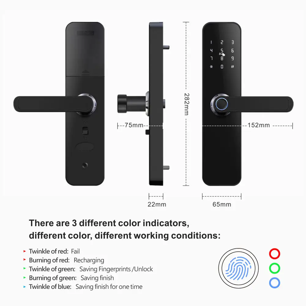 TTlock Smart Fingerprint Door Lock