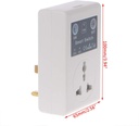 UK Plug 220V Phone SMS Wireless Remote Control GSM