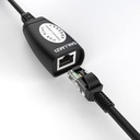 USB to Cat5 Adapter - USB 2.0 Extender Over RJ45 Ethernet