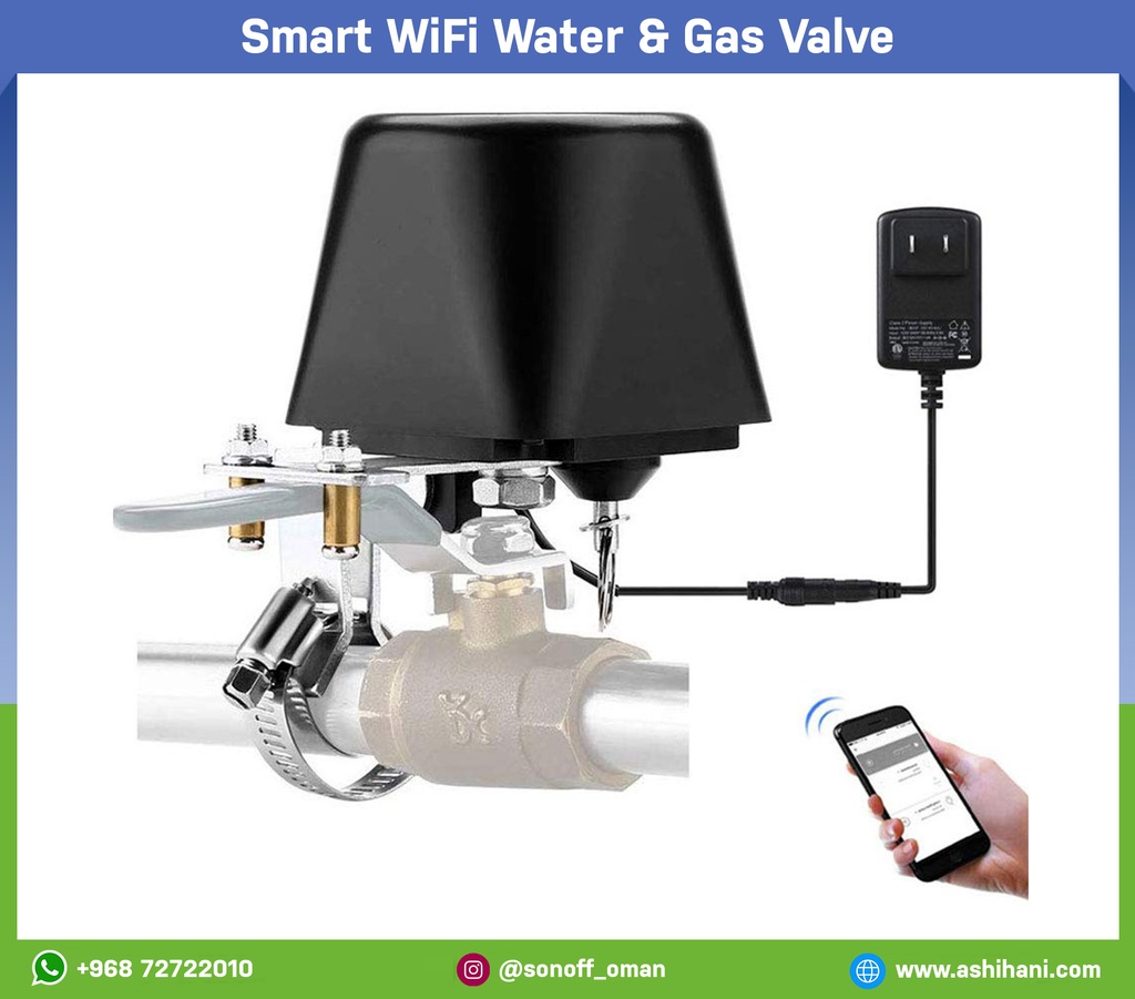 Smart WiFi Water & Gas Valve