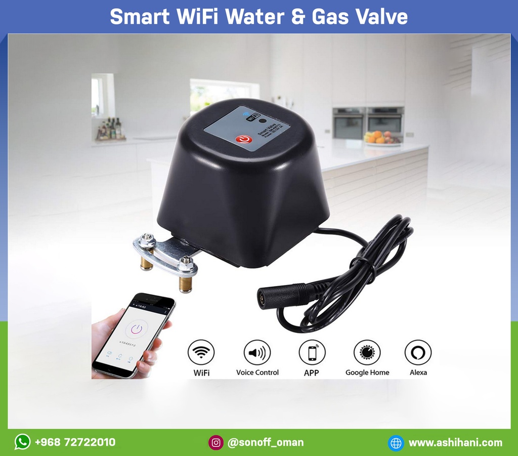 Smart WiFi Water & Gas Valve