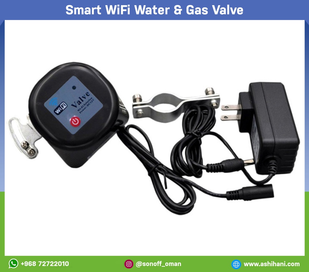 Smart WiFi Water & Gas Valve