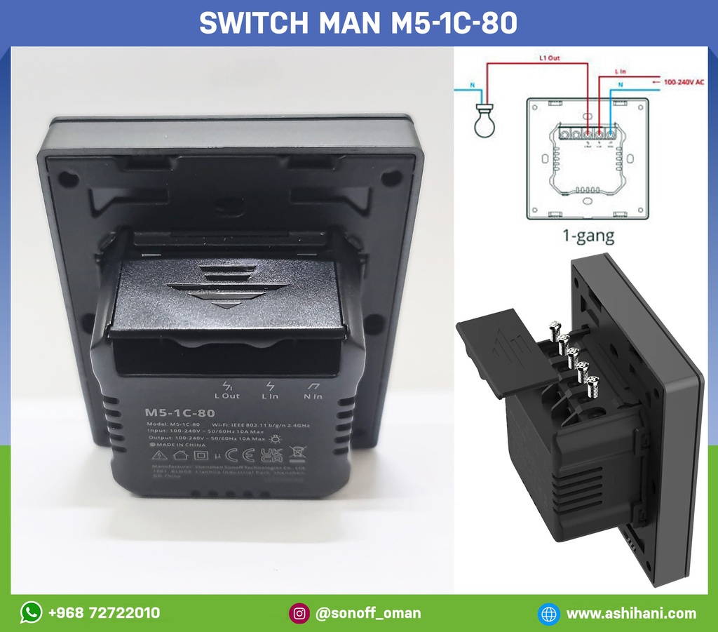 Switch Man M5-1C-80