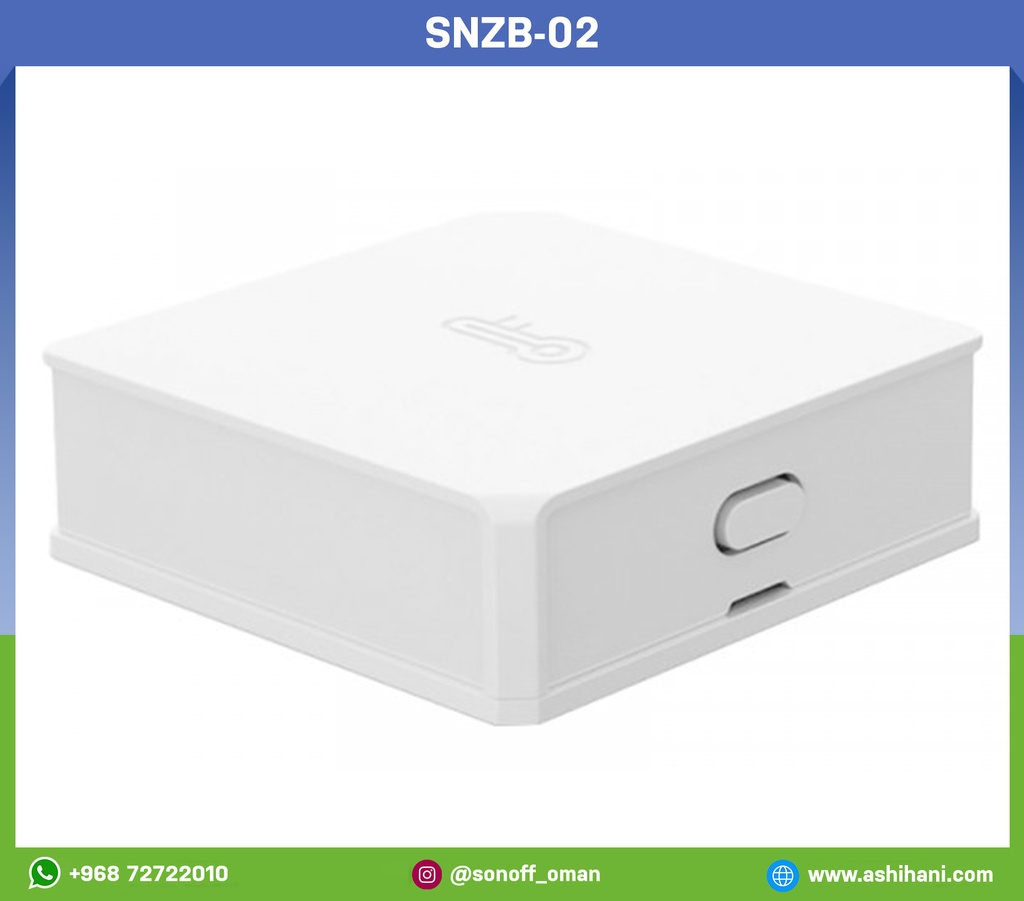 SNZB-02 – ZigBee Temperature & Humidity Sensor