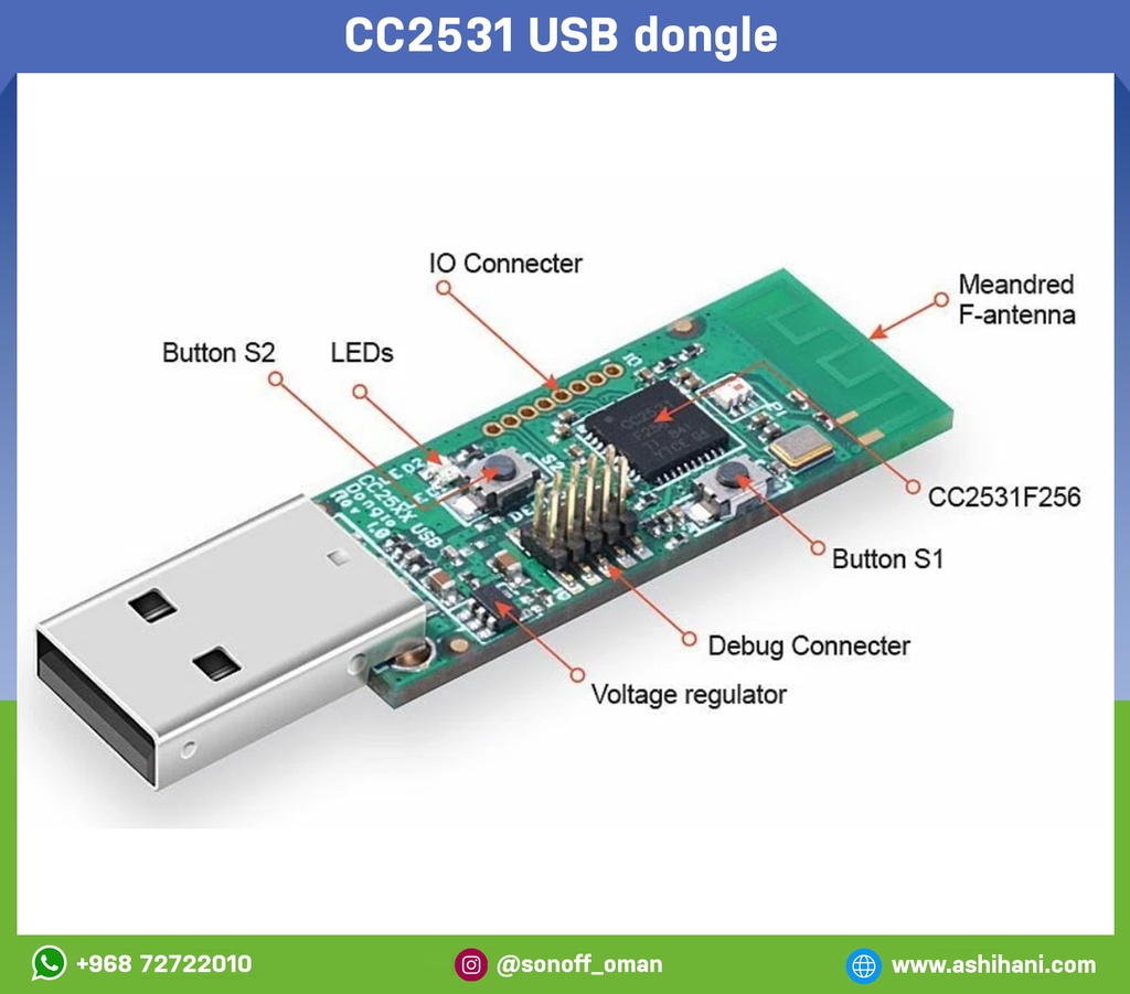 CC2531 USB dongle