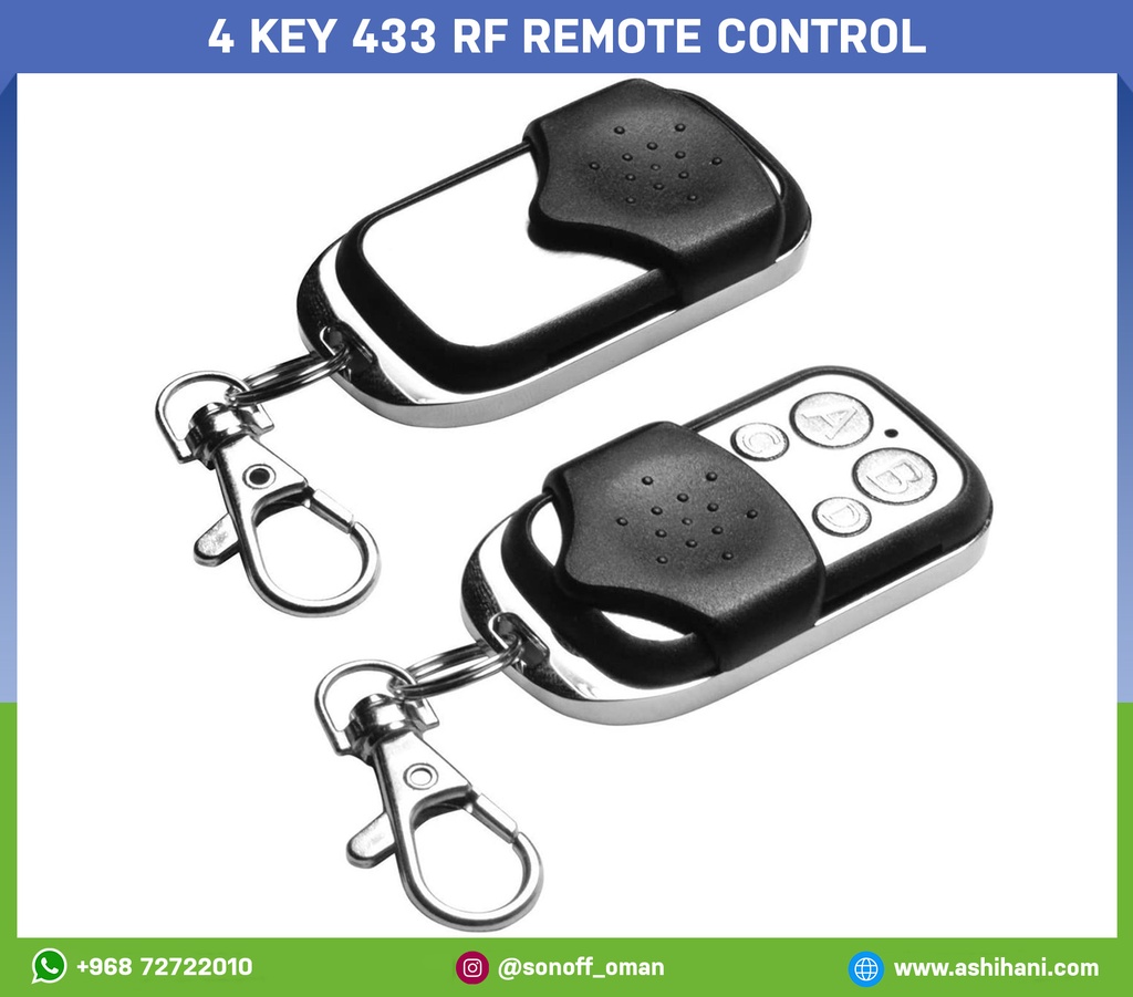 4 Key 433 Remote(No Battery)