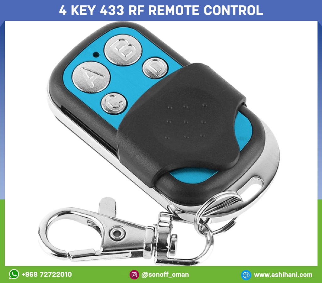4 Key 433 Remote(No Battery)