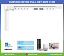 Curtain Motor Full Set Size 2.2M