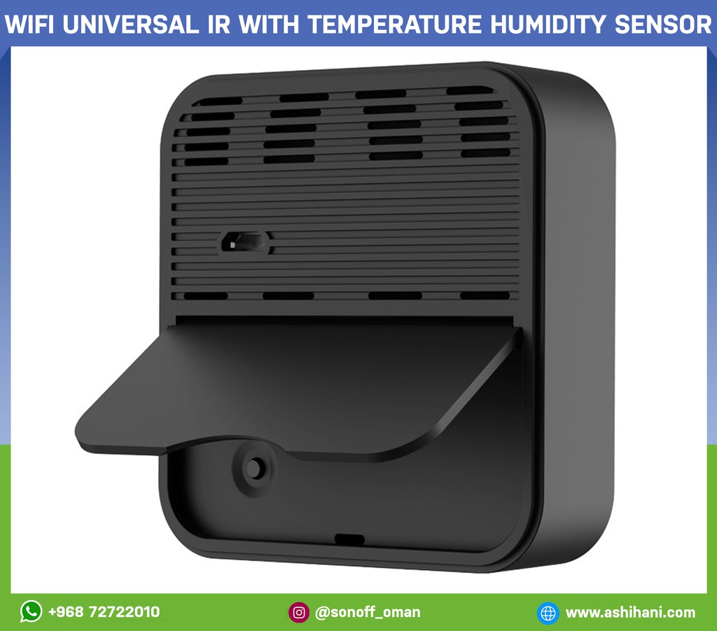 WiFi Universal IR Remote Control with Temperature Humidity Sensor