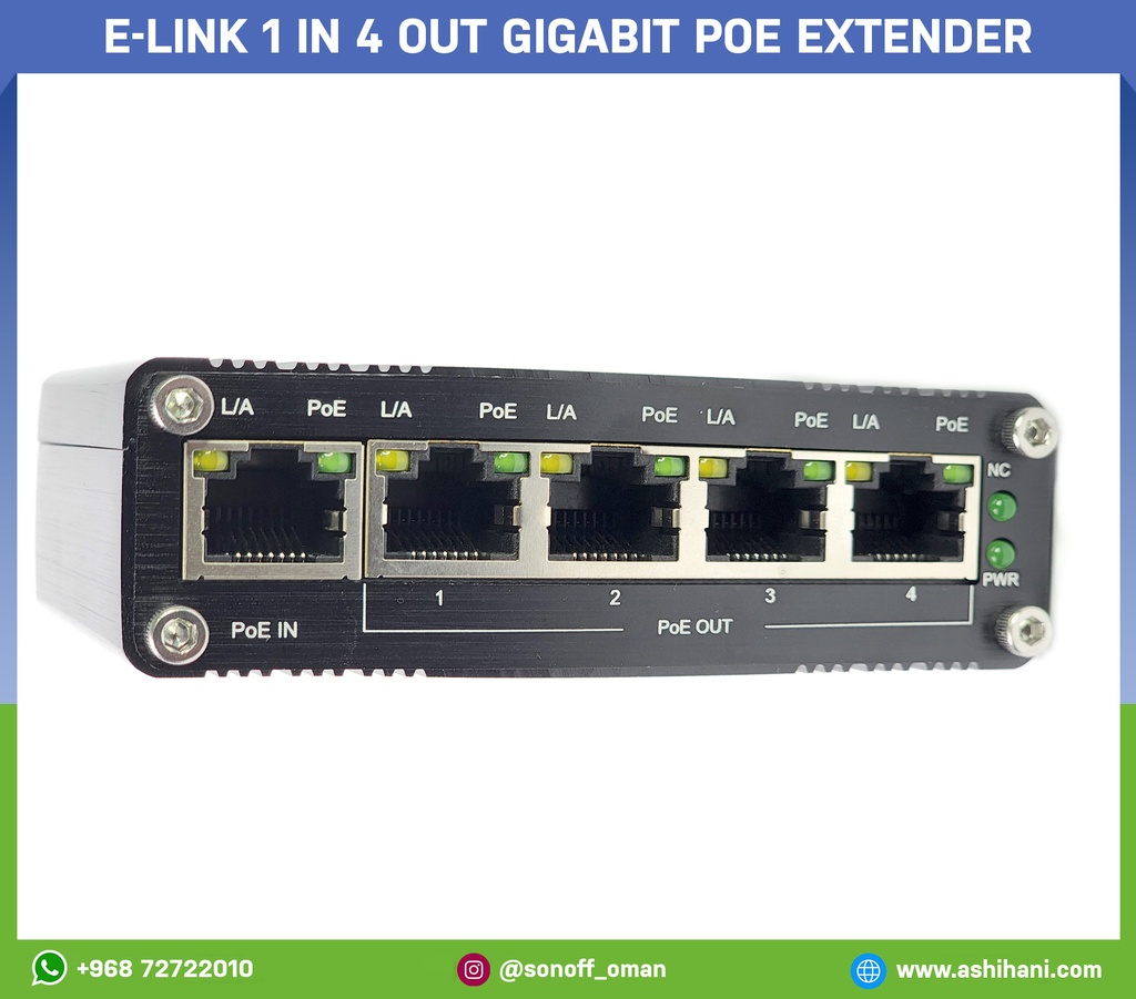 POE 48V to 5V 2A DC jack outdoor PoE