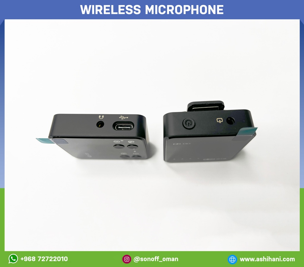 Wireless lapel microphone