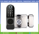 Tuya Smart WiFi Remote Control Fingerprint Door Lock