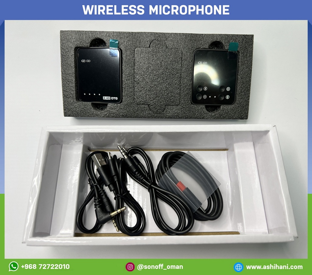 Wireless lapel microphone
