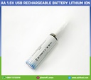 AA USB Rechargeable battery lithium ion