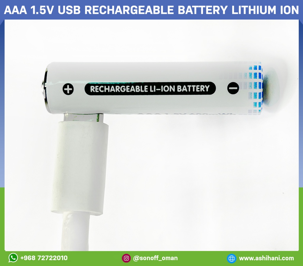 AAA USB Rechargeable battery lithium ion