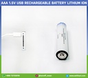 AAA USB Rechargeable battery lithium ion