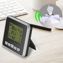 Wireless ultrasonic fuel water tank level sensor indicator