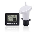 Wireless ultrasonic fuel water tank level sensor indicator