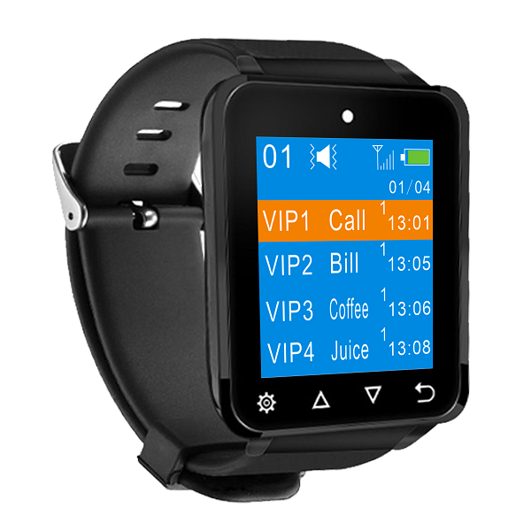 Waterproof wireless watch pager