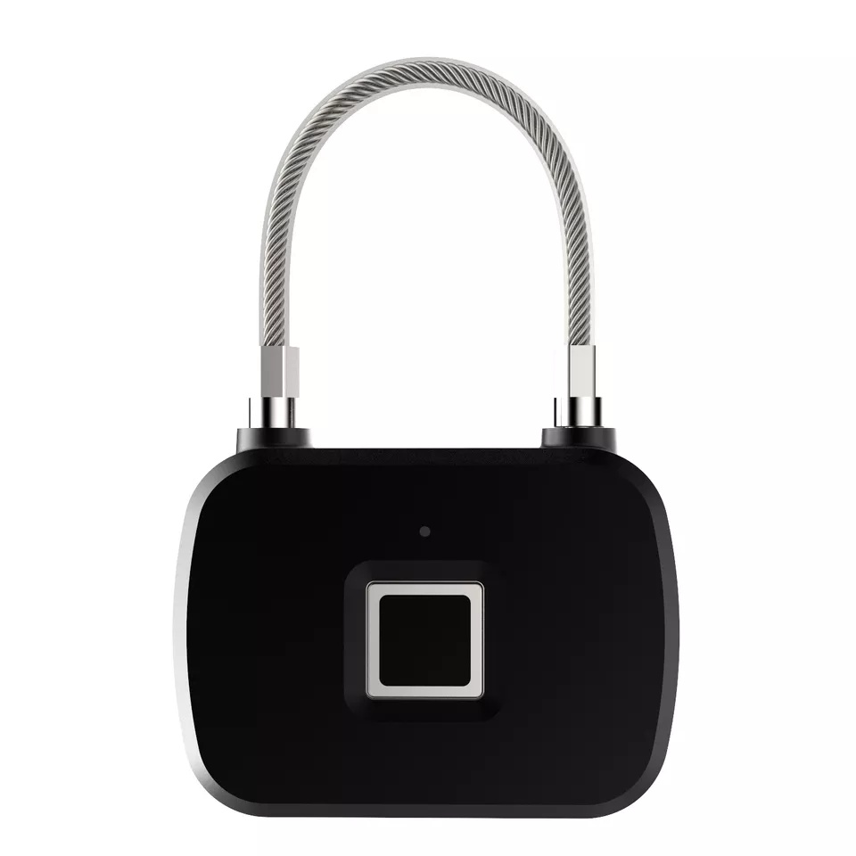 Mini biometric fingerprint padlock