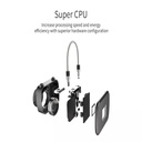 Mini biometric fingerprint padlock