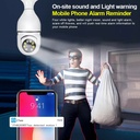 PTZ WiFi Light bulb Camera 2MP HD