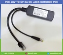 POE 48V to 5V 2A DC jack outdoor PoE