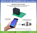 RE5V1C - 5V Wifi Inching Selflock Relay Module