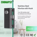 Fingerprint Glass Door Lock  PST-GL-B2