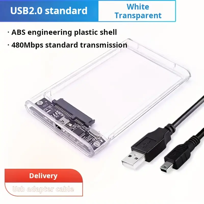 MAXBASE 6.35cm SATA SSD/HDD Enclosure, Hard Drive Case