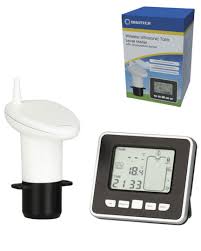 Wireless ultrasonic fuel water tank level sensor indicator