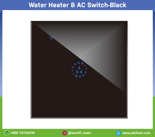 Water Heater & AC Switch-black 40A