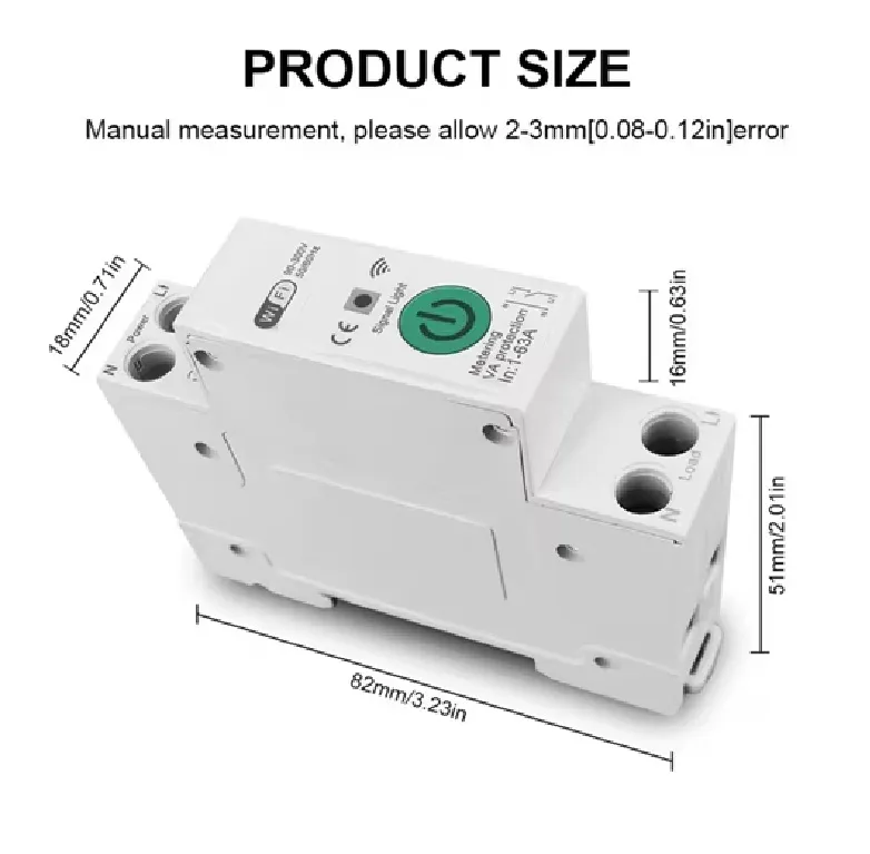 Smart Circuit Breaker 63A