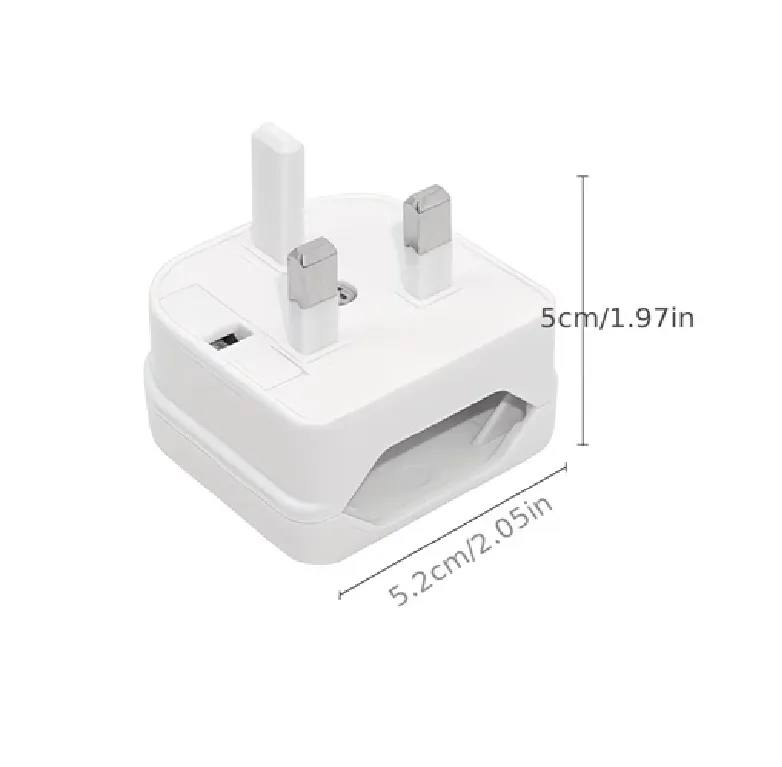 UK Plug Adapter White