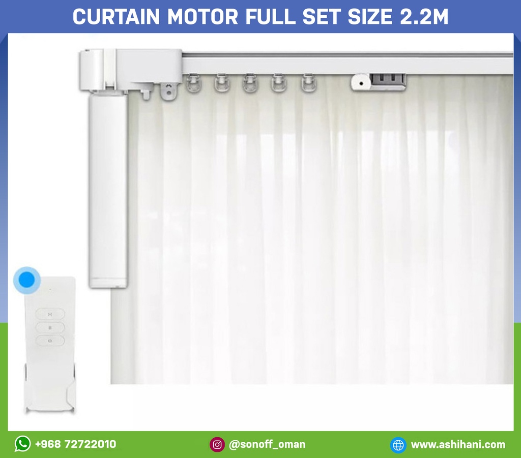 Curtain Motor Full Set Size 2.2M