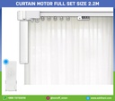 Curtain Motor Full Set Size 2.2M