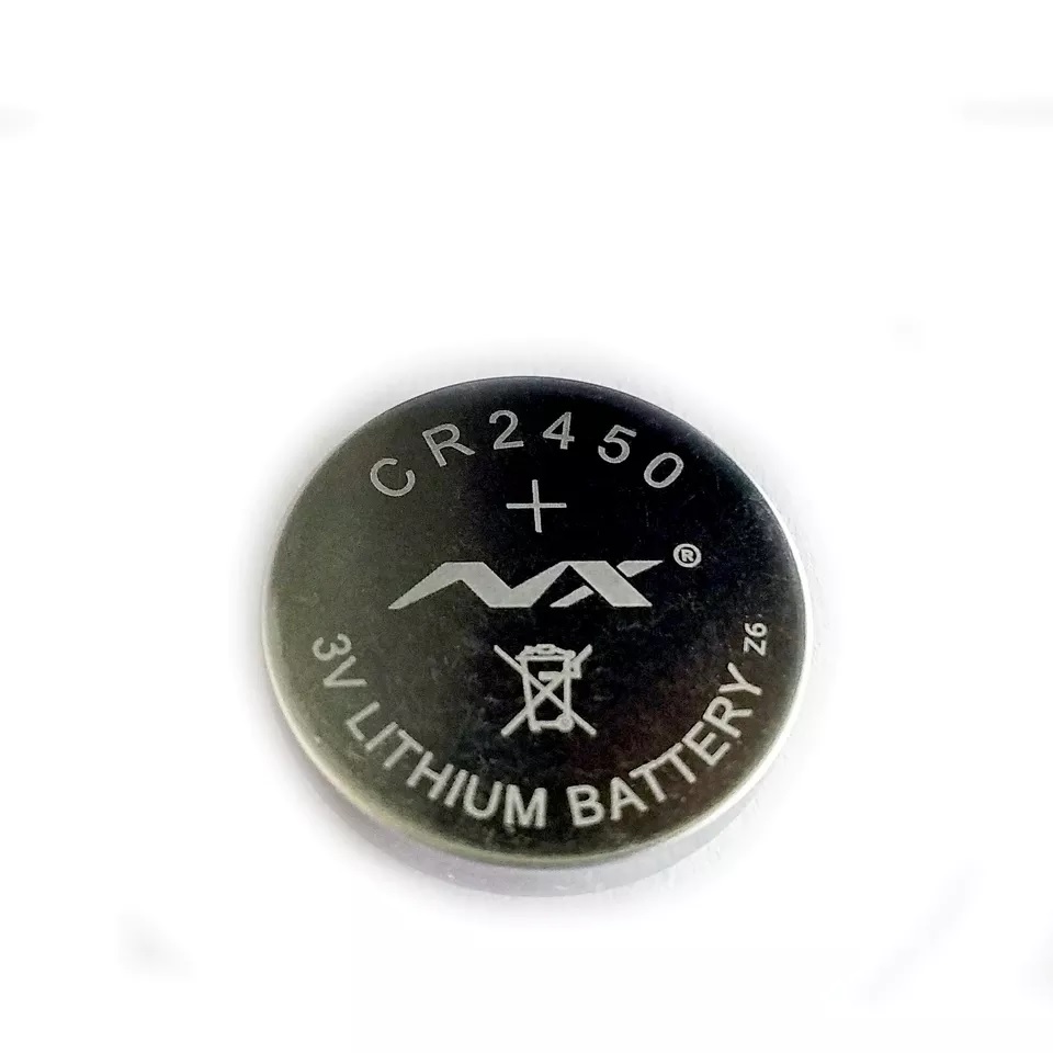CR2450 Button battery lithium ion