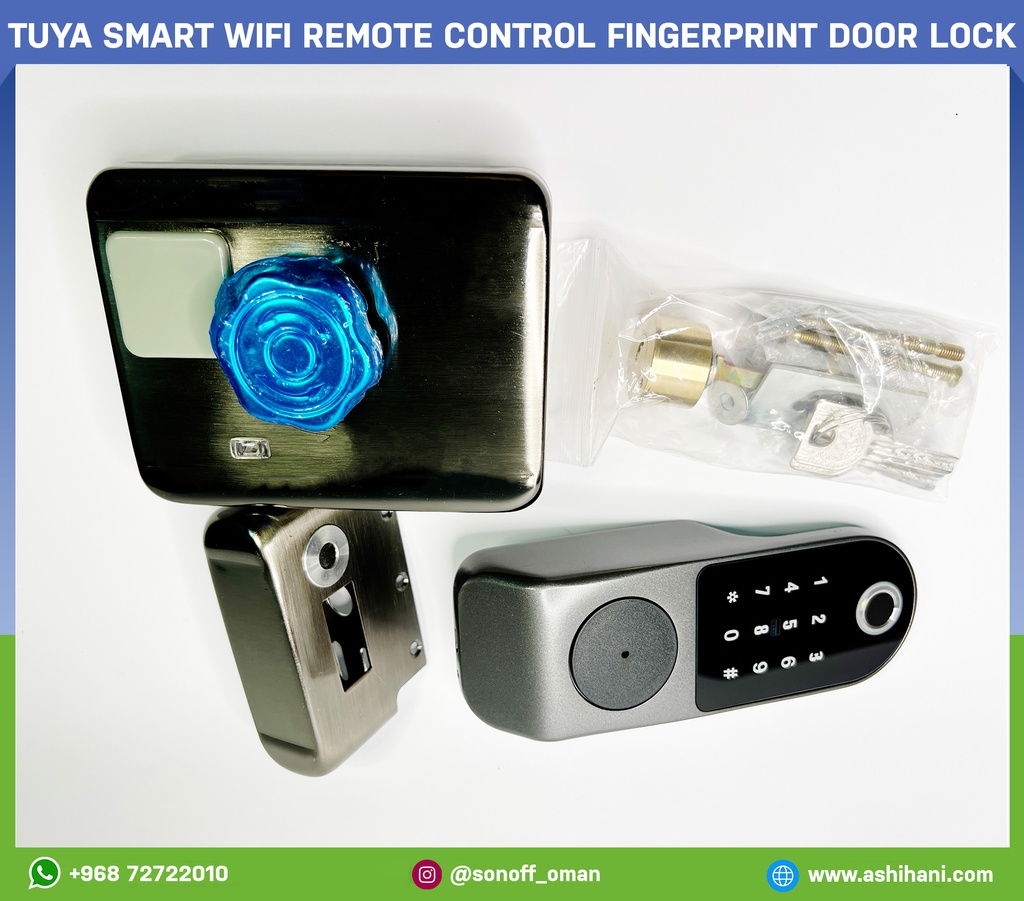 Smart WiFi Remote Control Fingerprint Door Lock