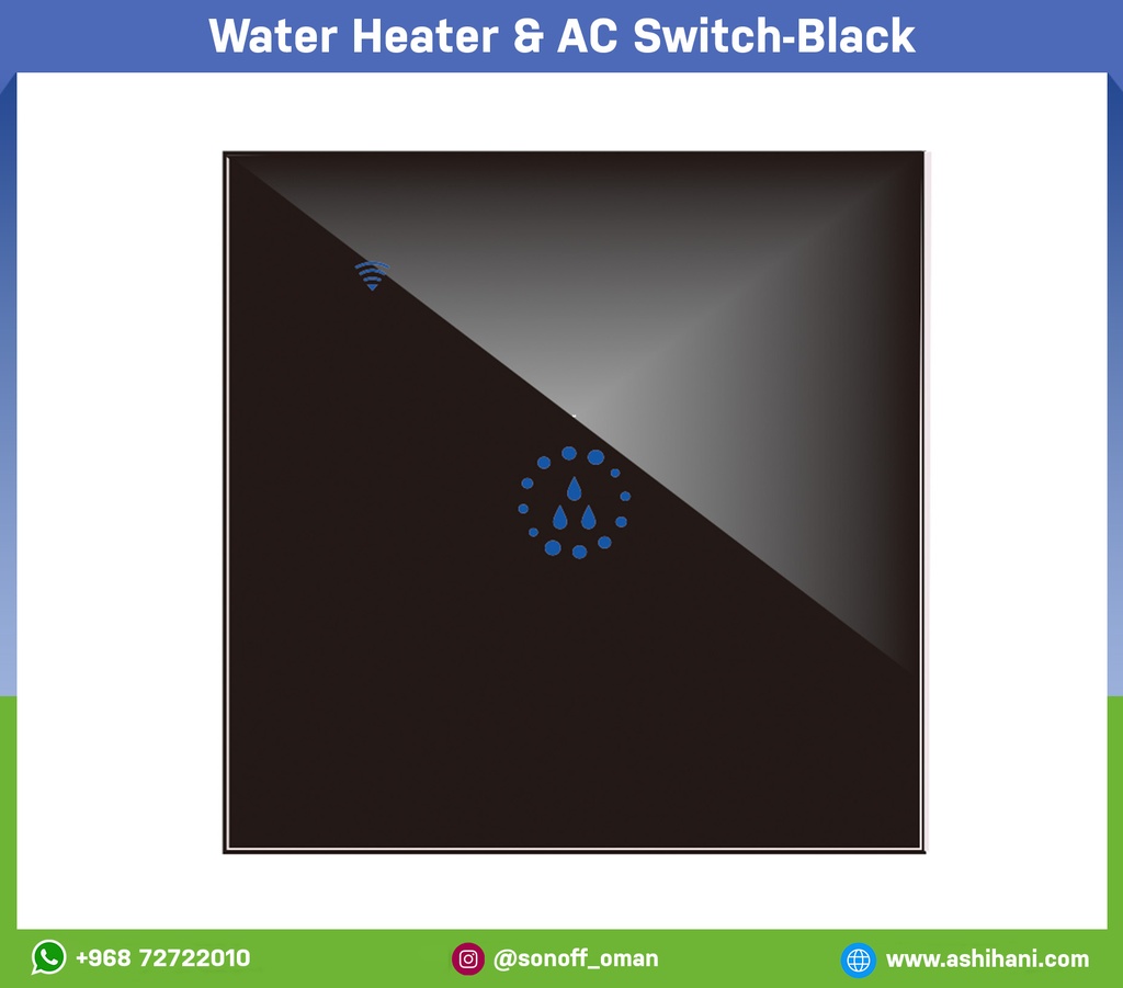 Water Heater & AC Switch-black